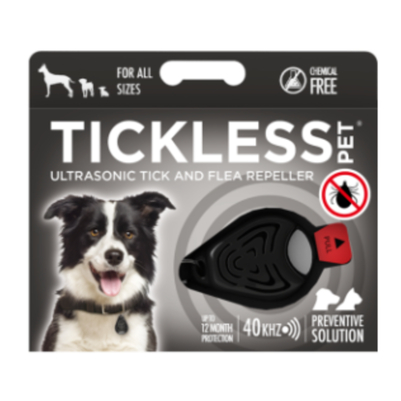 Tickless Le classic pour animal de compagnie - Répulsif à ultrasons contre les tiques et les puces