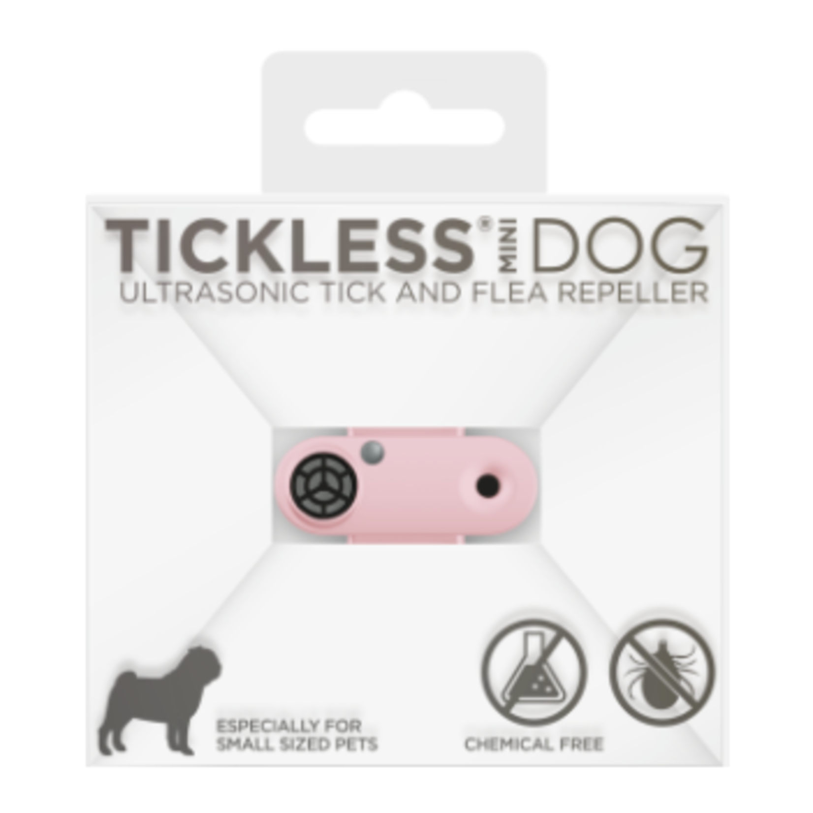 Tickless Small sized Pet - Rechargeable - Ultrasonic Tick and Flea Repeller