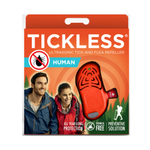 Tickless Répulsif à ultrasons contre les tiques pour humain - Orange