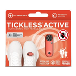 Tickless Répulsif à ultrasons rechargeable contre les tiques - Corail