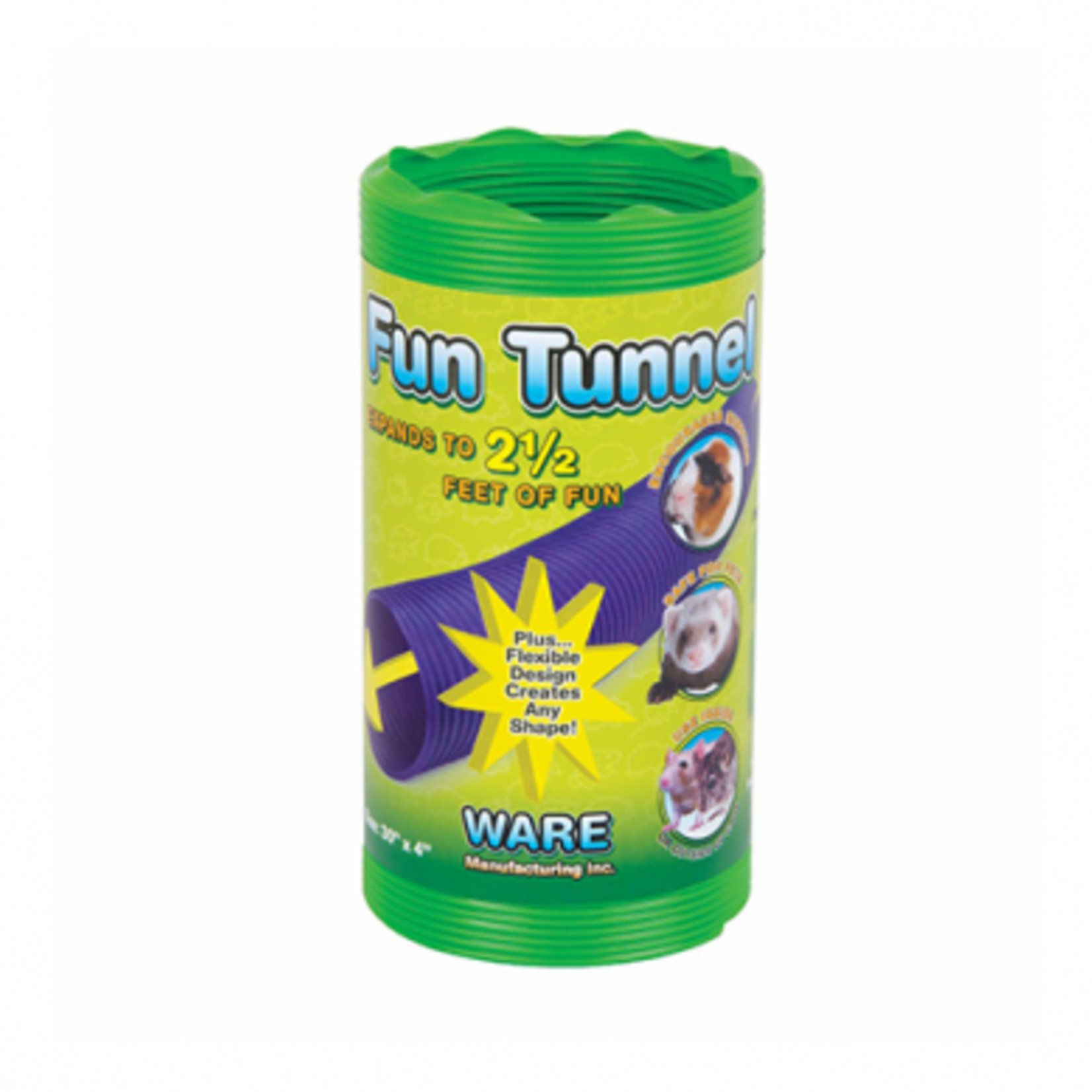 Ware Pet Fun Tunnel - Medium - purple