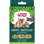 Living World Small Animal Drops - Pea Flavour - 75 g