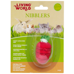 Living World Nibblers - Strawberry Loofah & Wood Chew