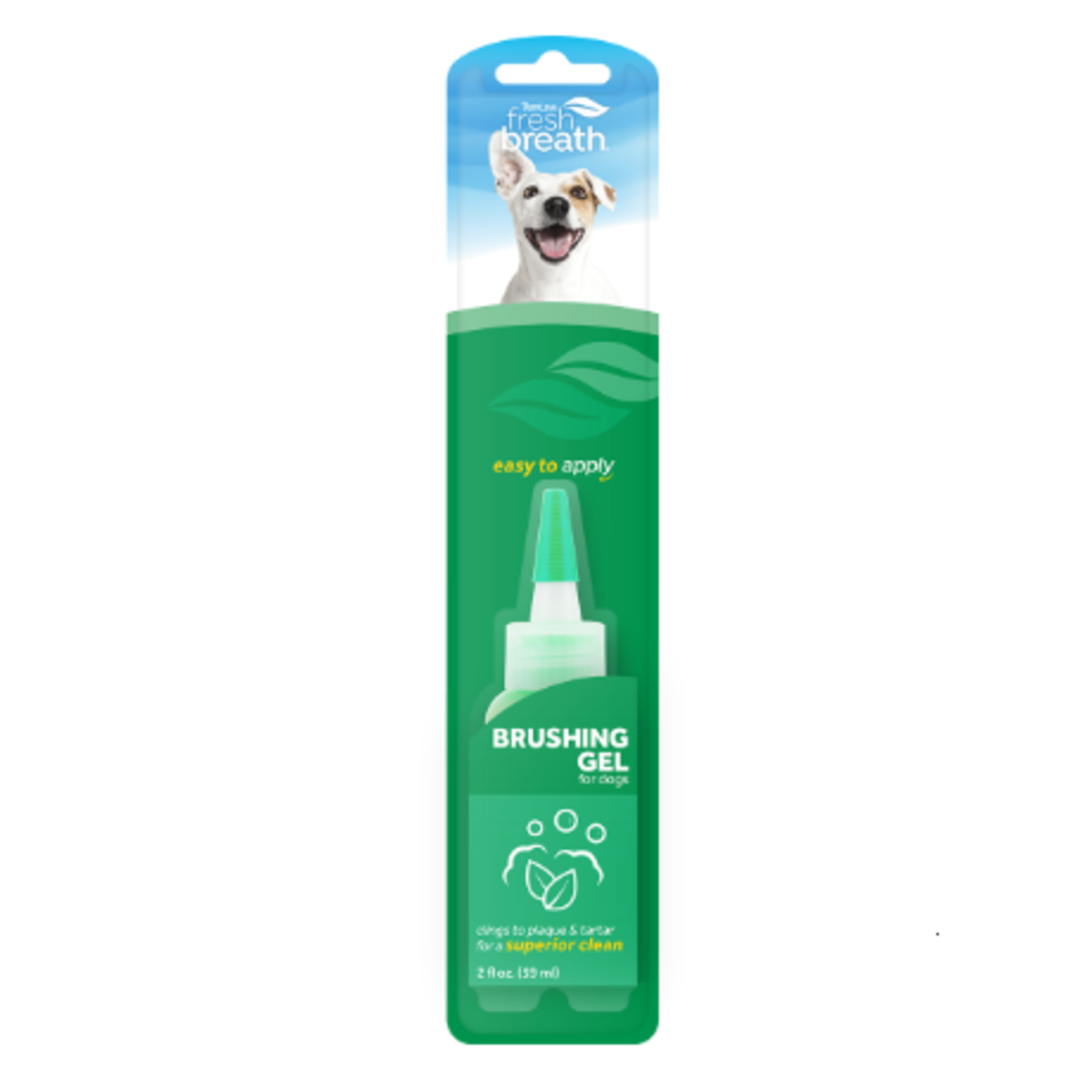TropiClean Fresh Breath Dental & Oral Care Brushing Gel for dog - 2 oz
