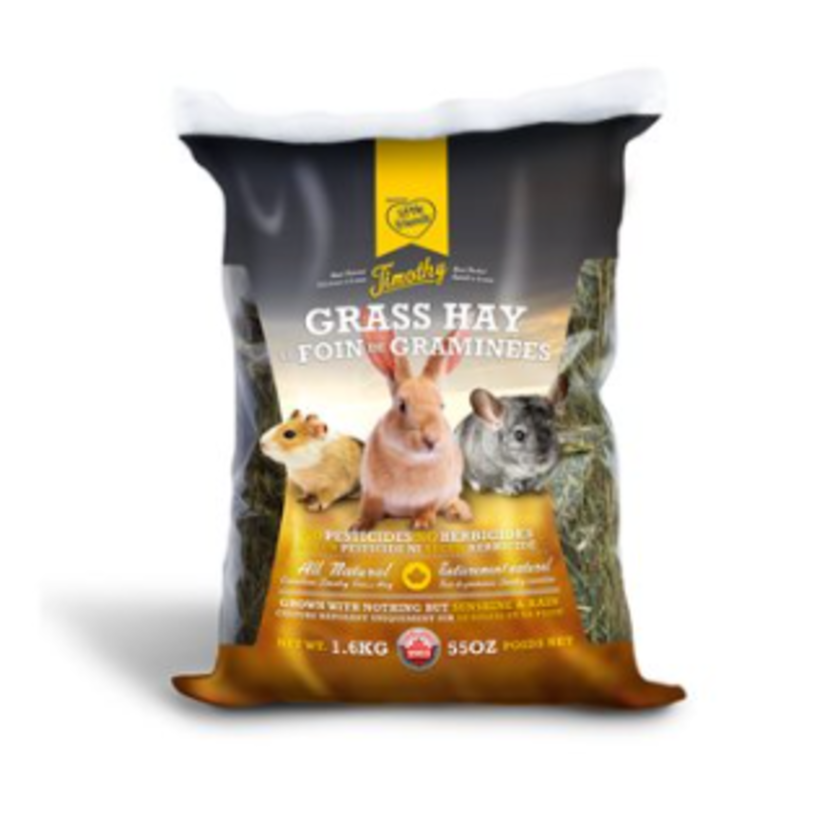 Martin Little Friends Little Friends - Hand-Packed Timothy Grass Hay - 1.6 kg