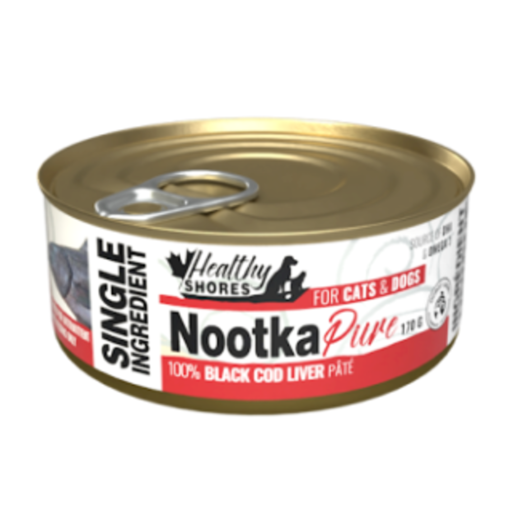 Healthy Shore Nootka Pure - Black Cod Livers( pate) - 100 g