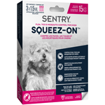 Sentry Squeez-On Flea - Tick & Mosquito - up to 15 kg - For dog