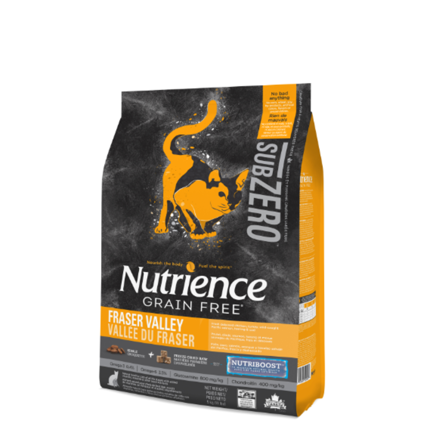 Nutrience Subzero - S Grains - Vallée du Fraser - 11 lbs