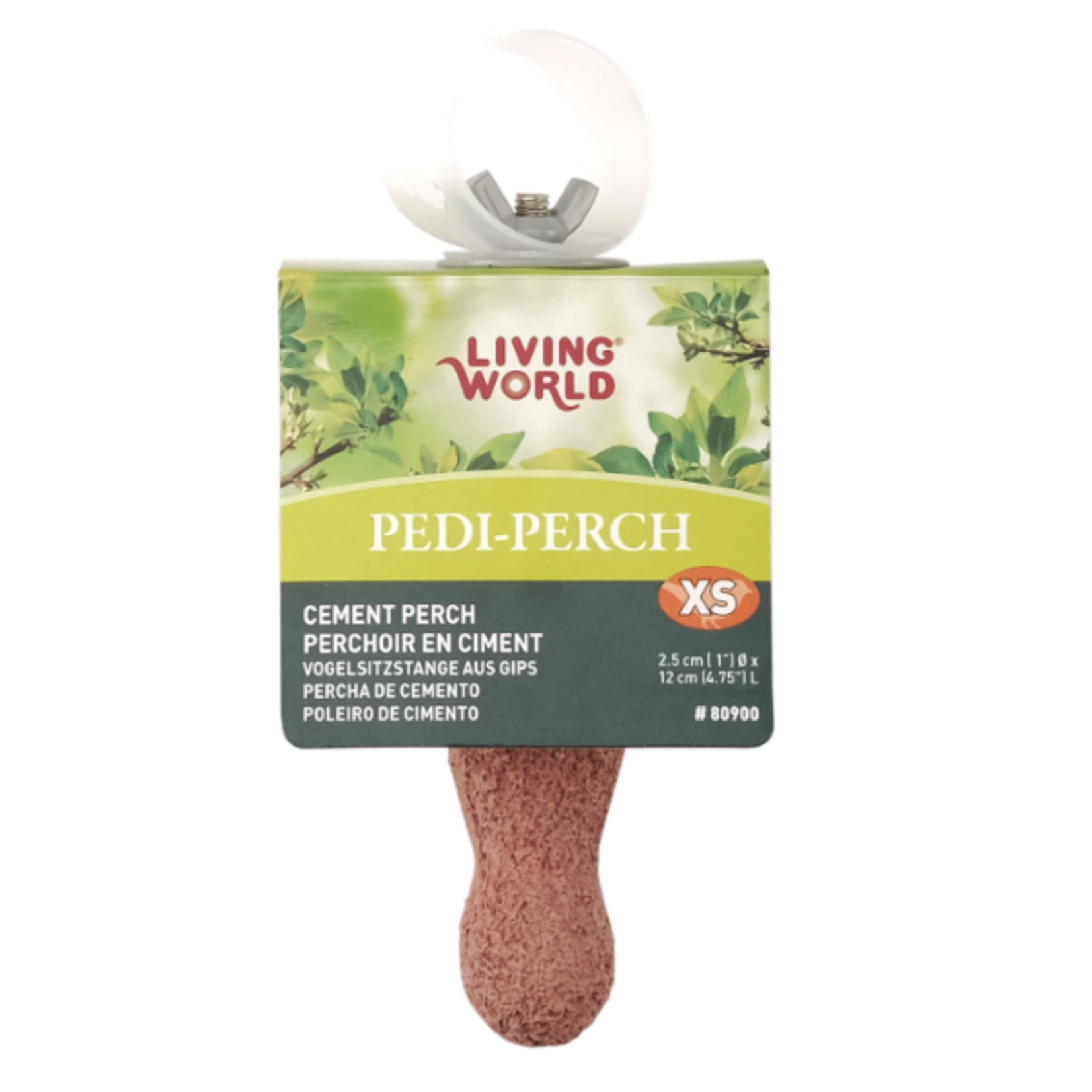 Living World Cement Perch - 4.75 in - Extra Small