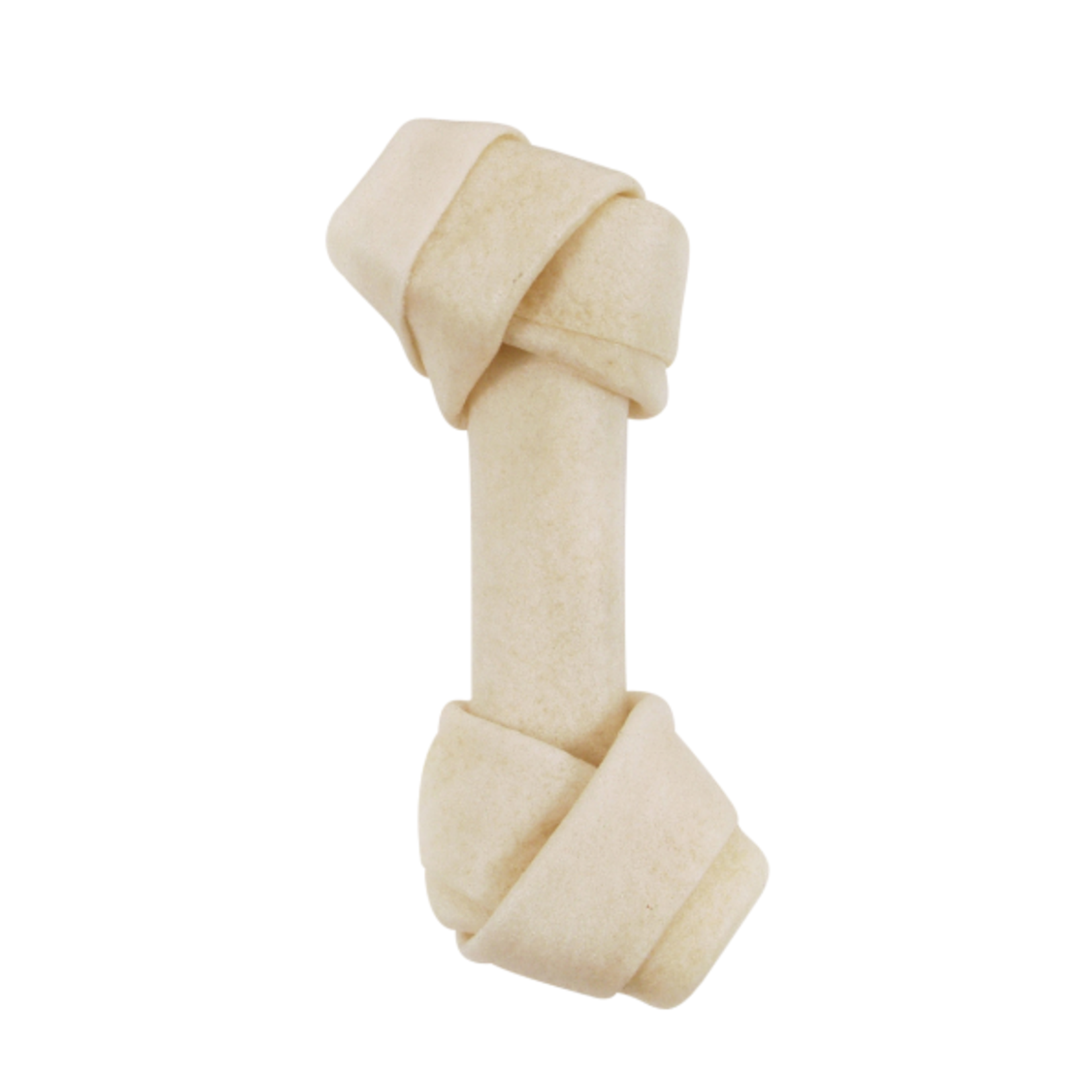 Dogit Beefhide Knotted Bone - 6 to 6.5 in