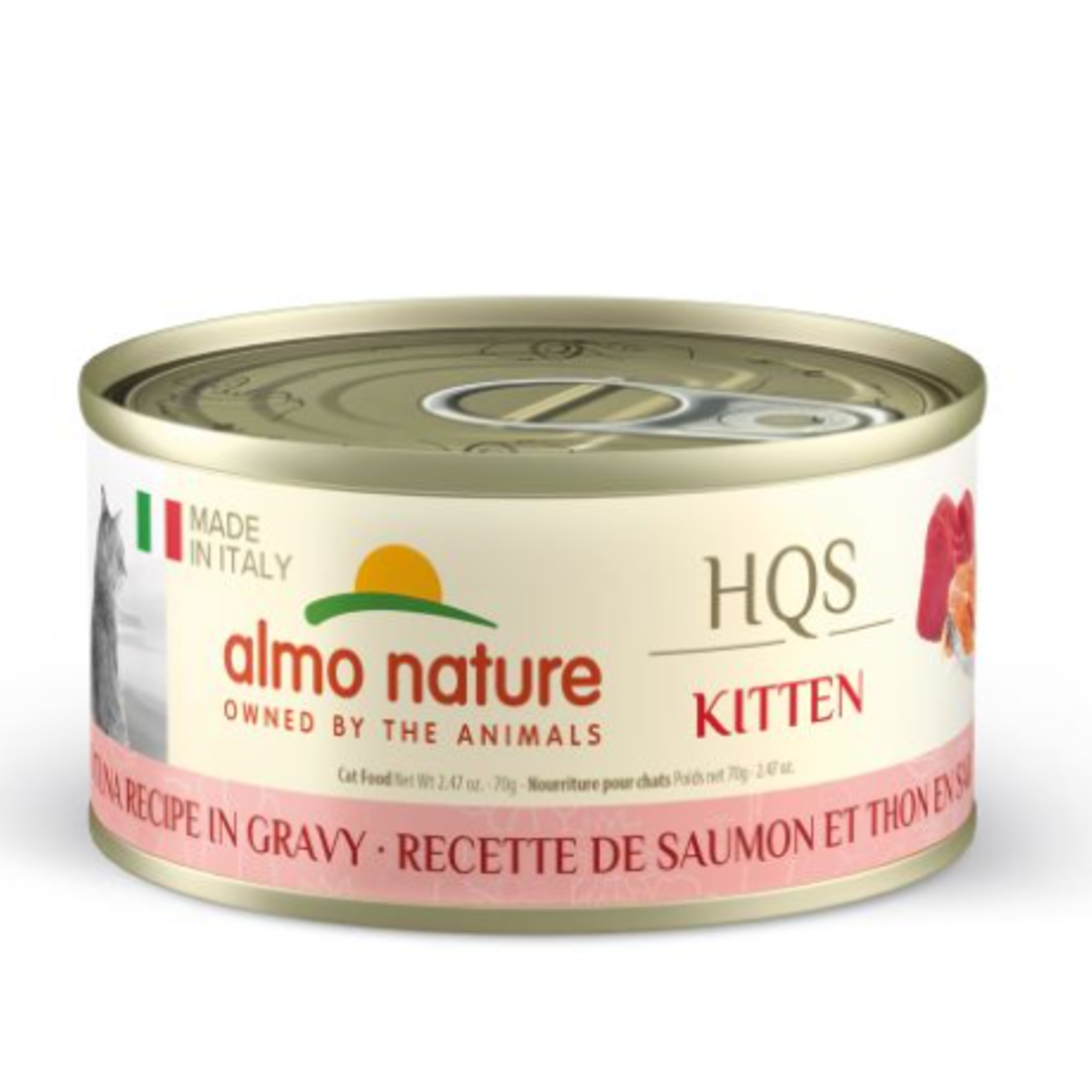Almo HQS Complete Kitten - Salmon & Tuna in gravy - 70gr