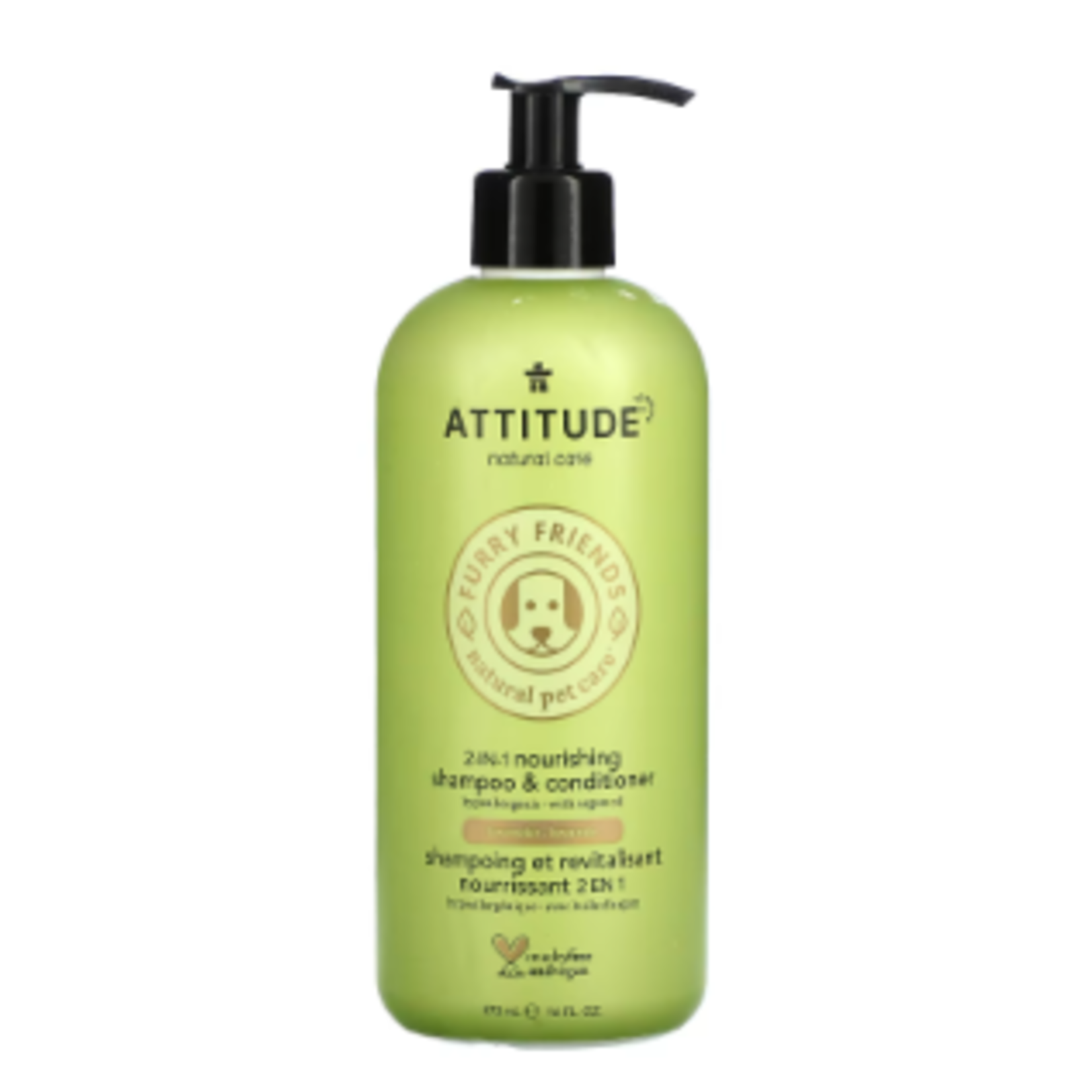 Attitude Natural Care Shampoo & Conditioner - 2 in 1 nourishing - 473 ml