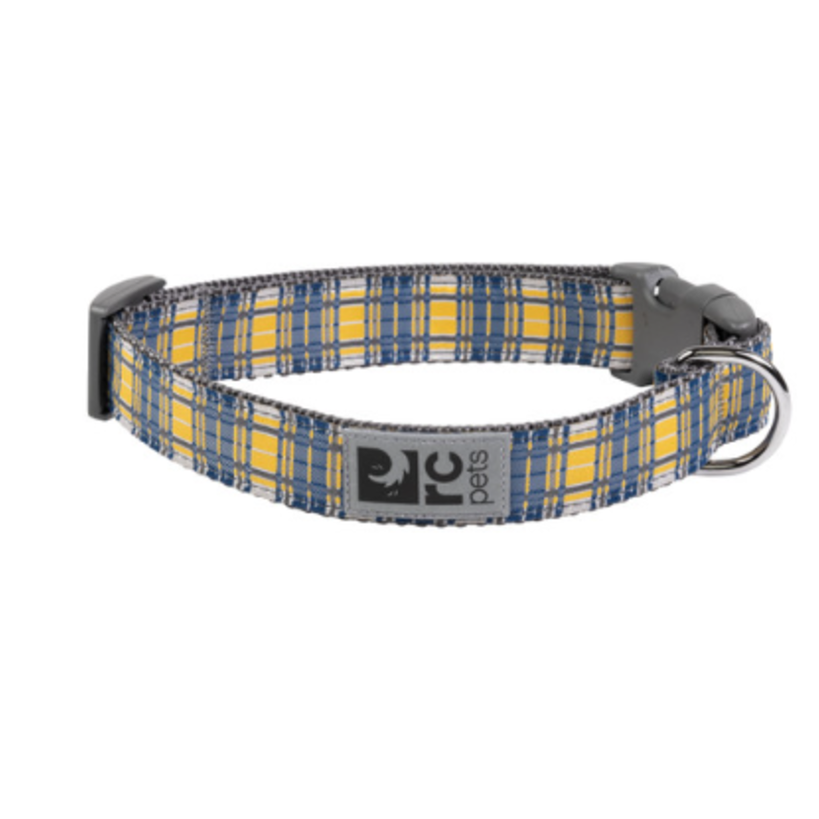 RC Pets Clip Collar - Marigold Plaid 356
