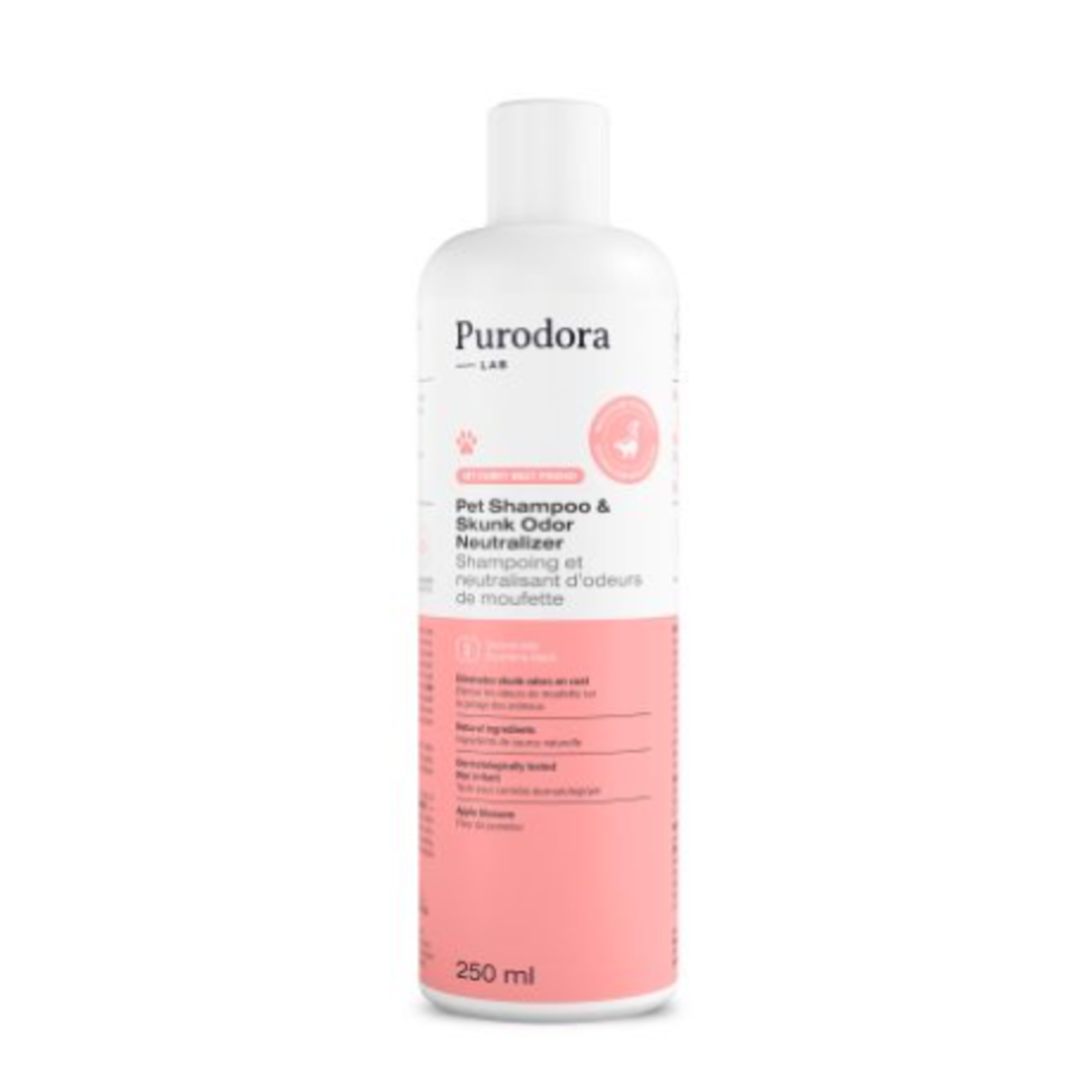 Purodora Lab Shampoing Neutralisant D'odeurs De Moufette - 250 ml