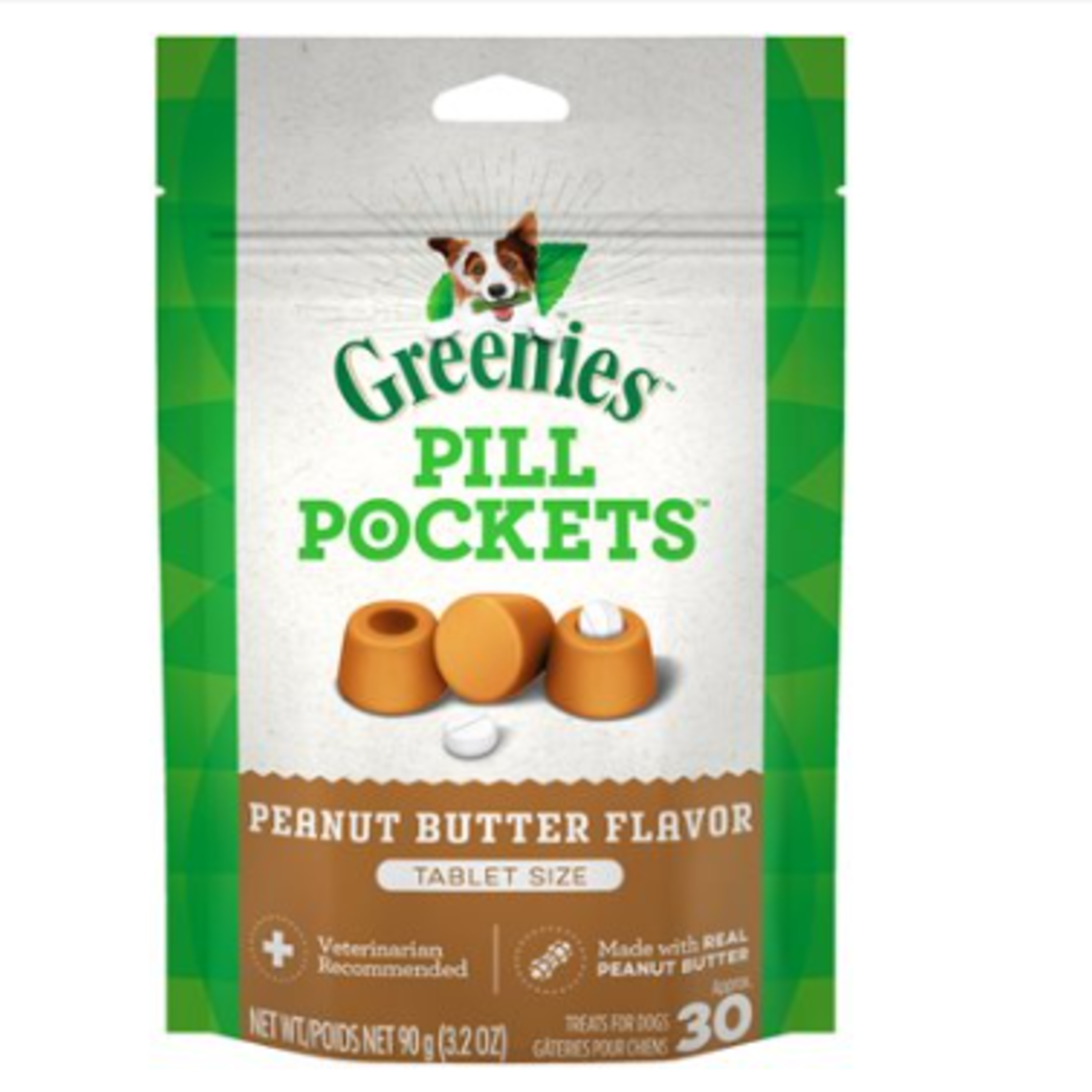 Greenies Pill Pockets - Peanut Butter - 3.2oz