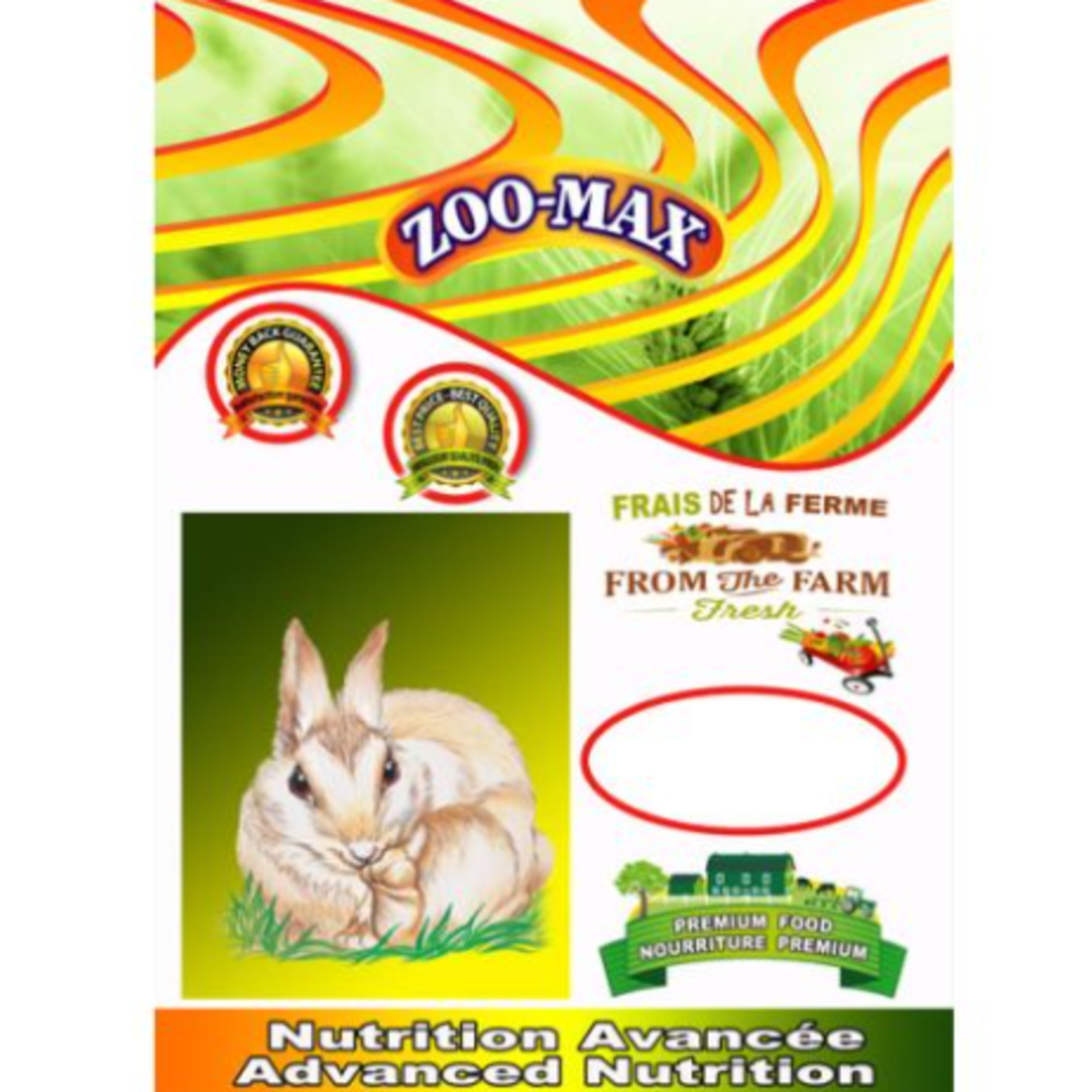 Zoo-Max Econo-max Rodent Rabbit - 2 lbs