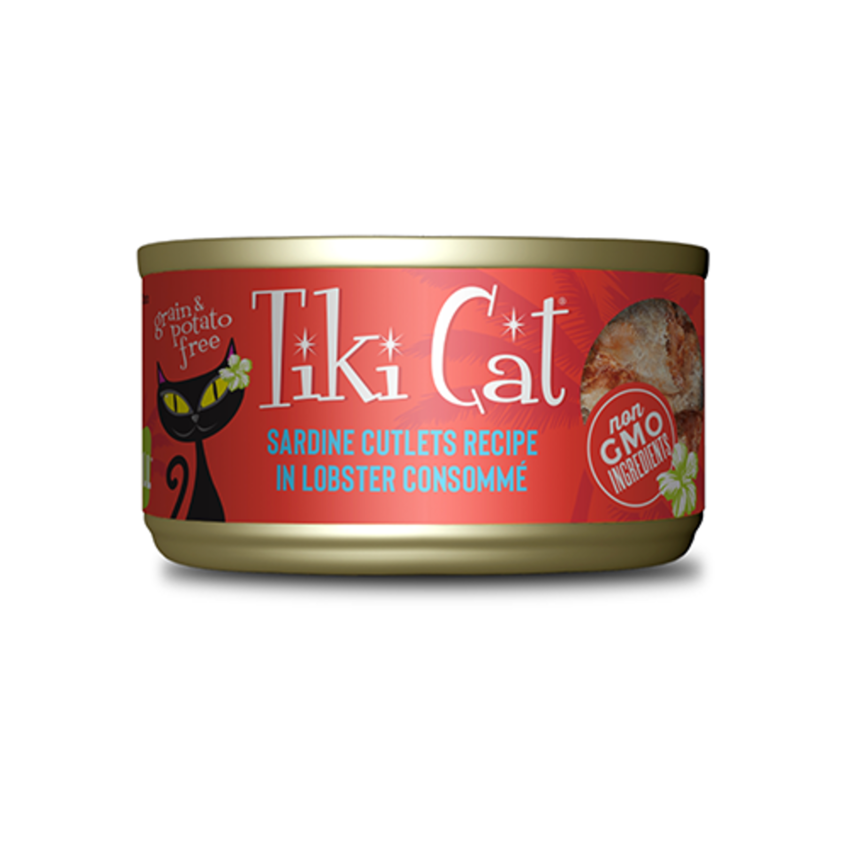 Tiki Cat Sardine Cutlets in Lobster Consommé - 80 g