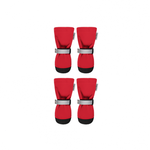 Canada Pooch Soft Shield Boot - Red Plaid - Size 2 - Pack of 4