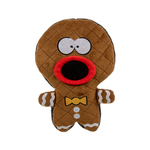 Go dog Holiday TPR Plush Gingerbread Man
