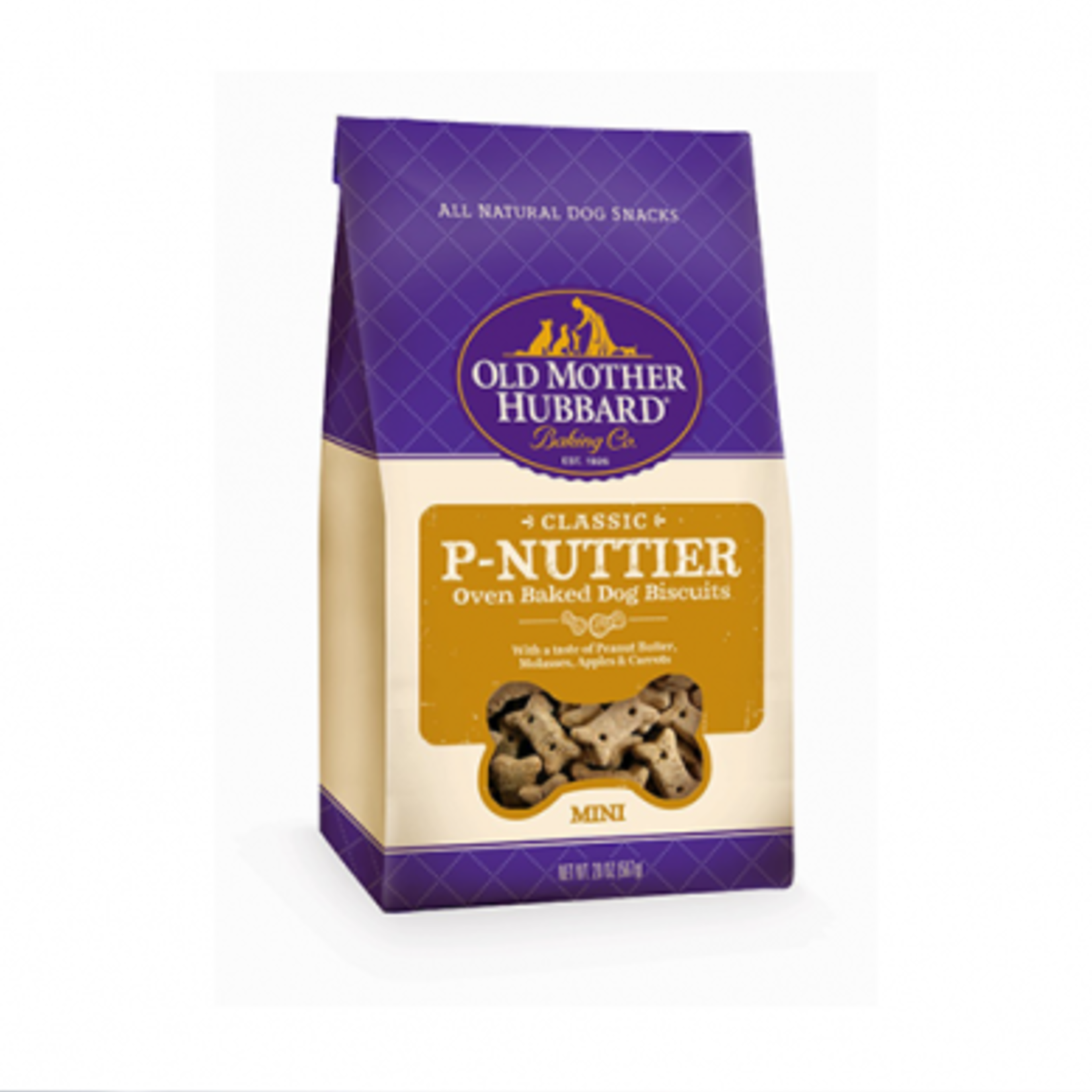 Old Mother Classic P-Nuttier - Oven-Baked Biscuits - Mini - 20 oz