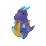 FouFou Brand Dragon Chew Dog Toy - Purple