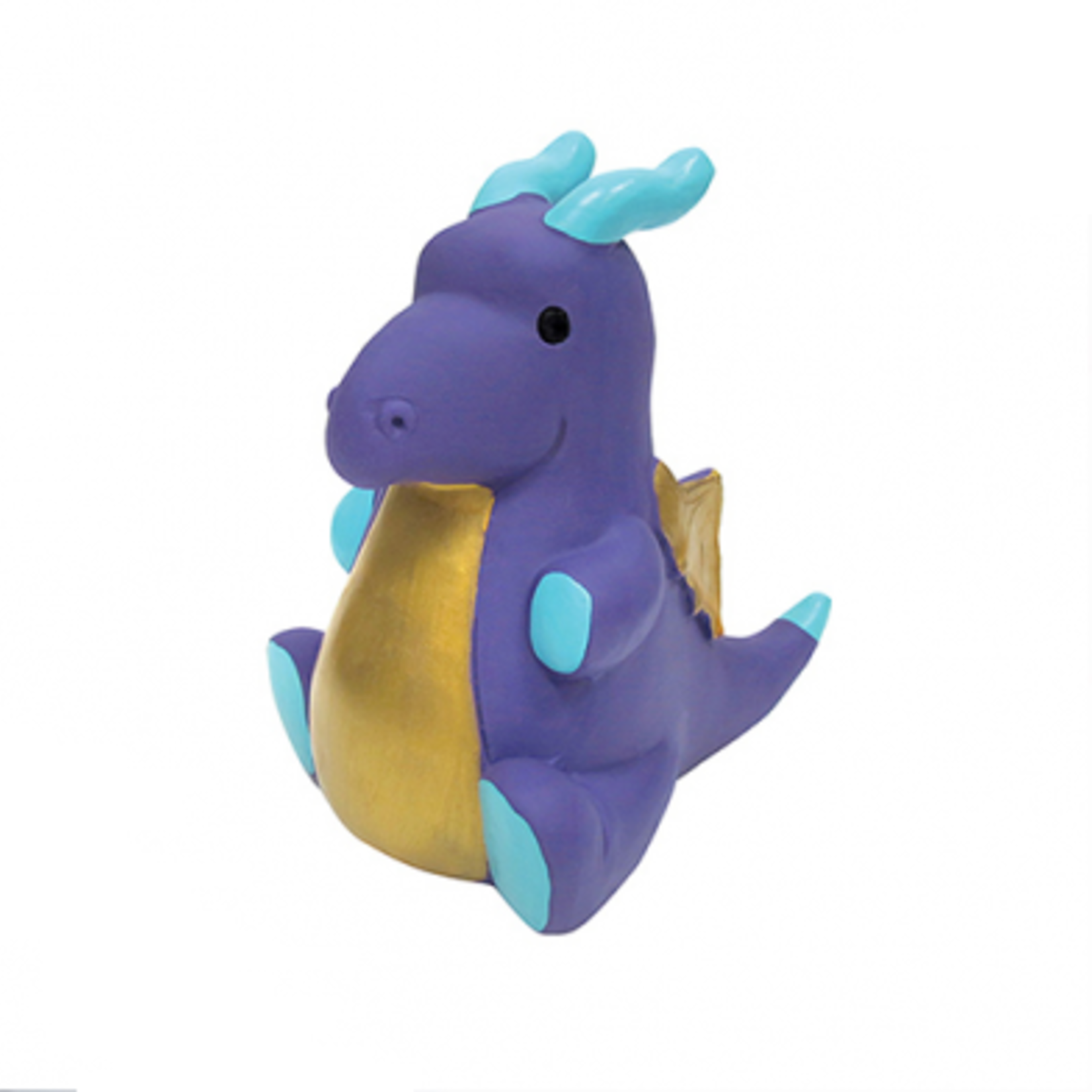 FouFou Brands Jouet pour chien à mâcher - Dragon - Violet