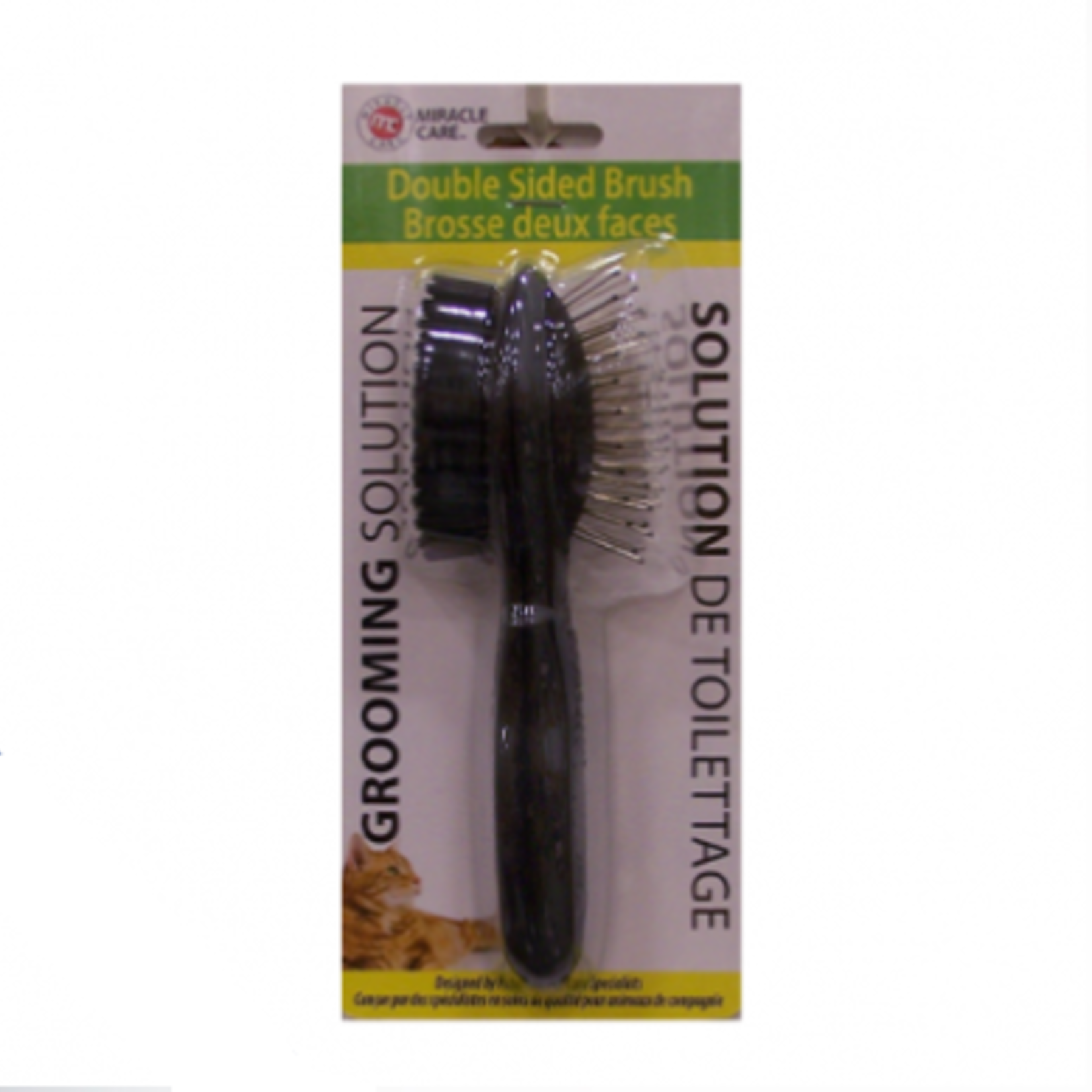 Miracle Care Miracle Coat - Brosse double face - Pour chats