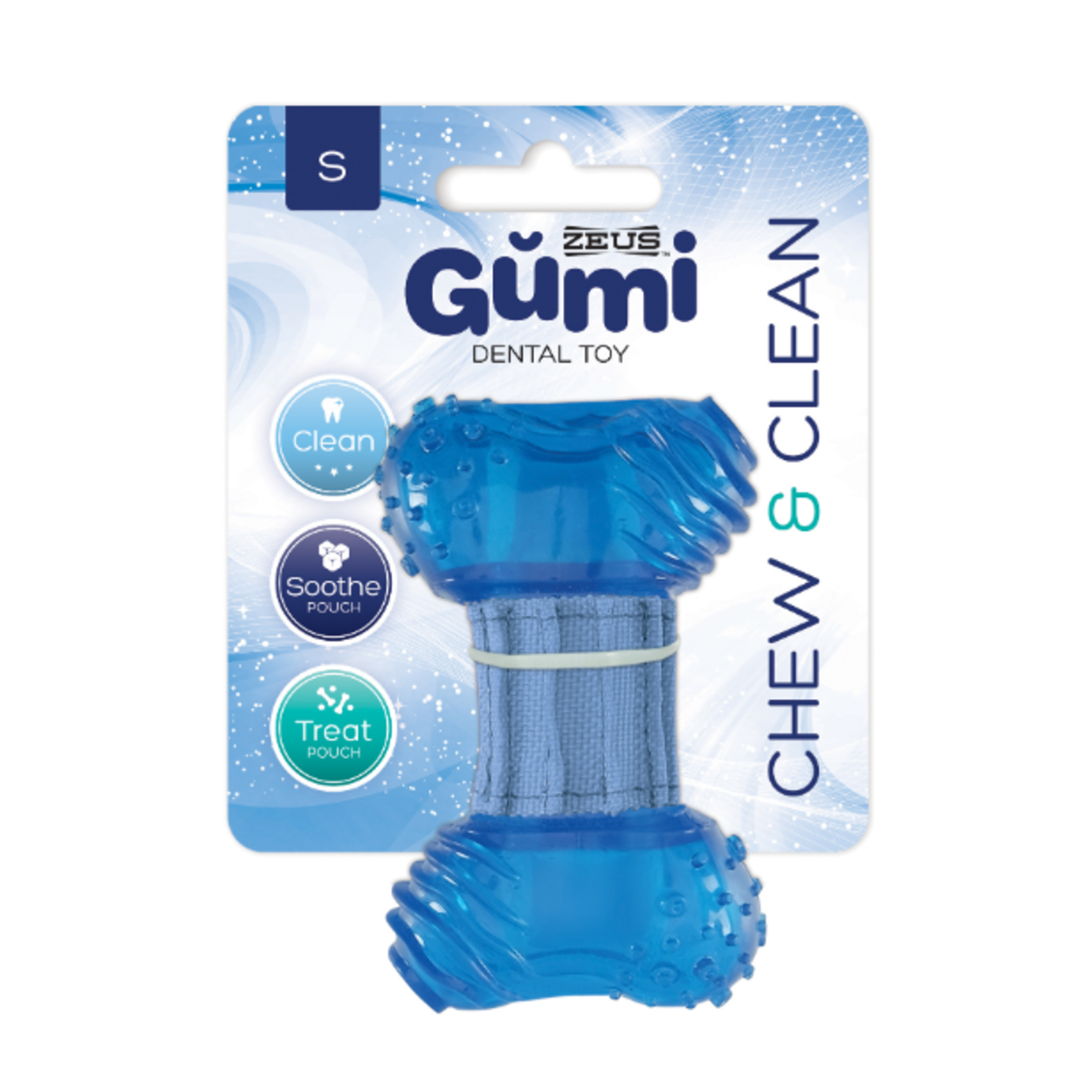 Zeus Gumi Dental Dog Toy - Chew & Clean