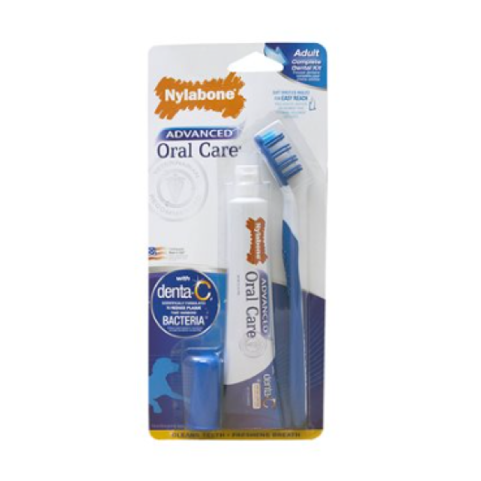 Nylabone Advanced Oral Care - Adult - Dog Dental Kit - Original flavor