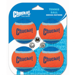 Chuck It! Balle de Tennis - Medium - Paquet de 4