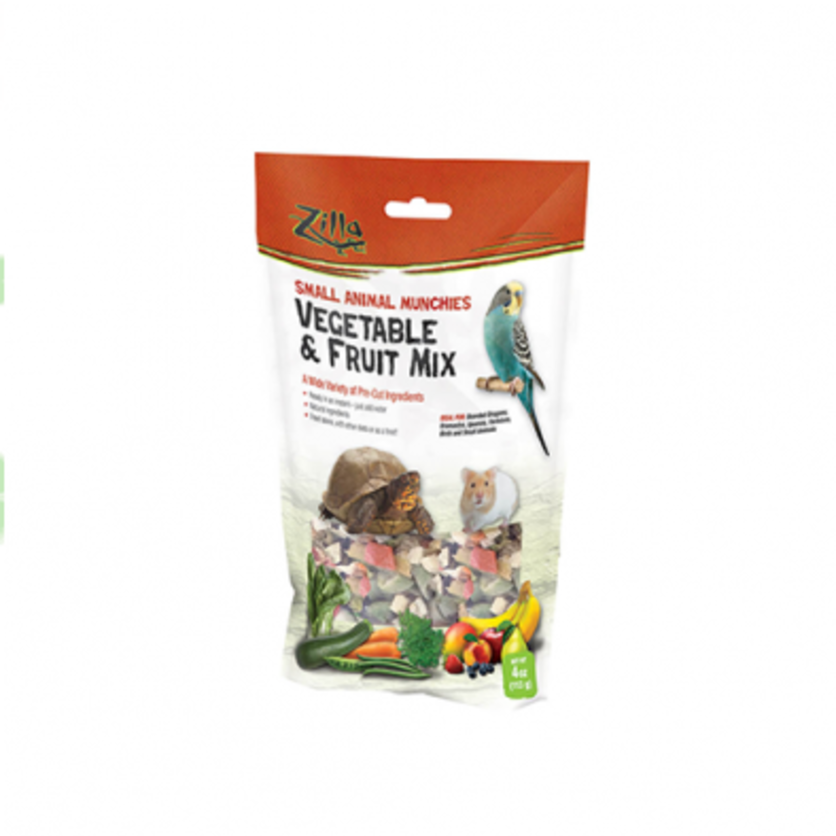 Zilla Reptile - Munchies Veggies & Fruit Mix - 4 oz