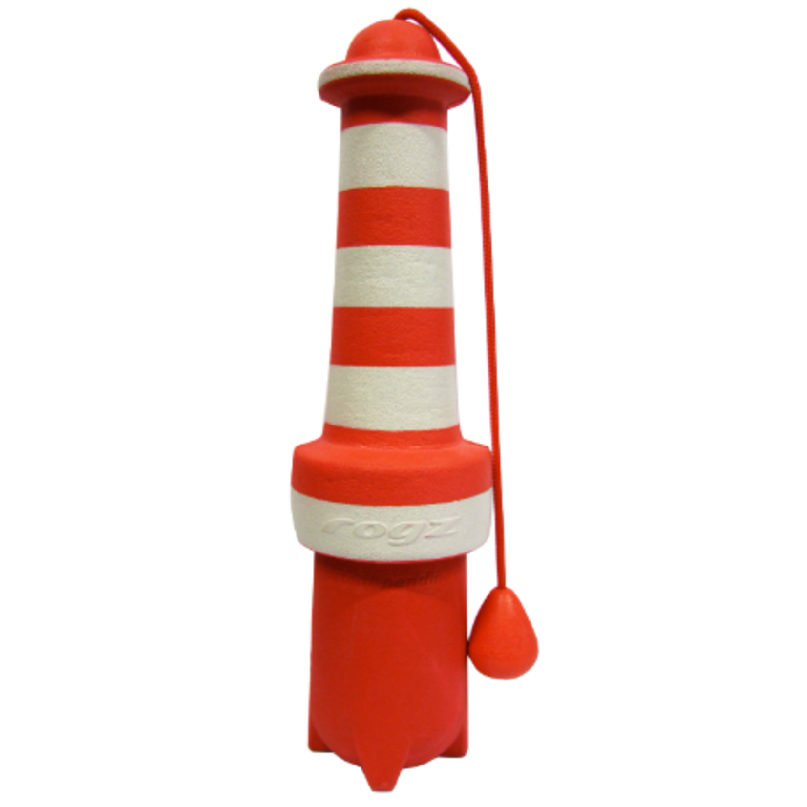 Rogz Floating Lighthouse Fetch Toy - 2.3x8.8 in