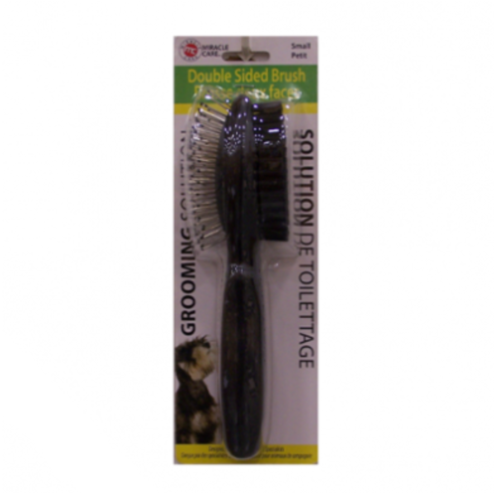 Miracle Care Double-sided Brush with Bristles & Tips - Small