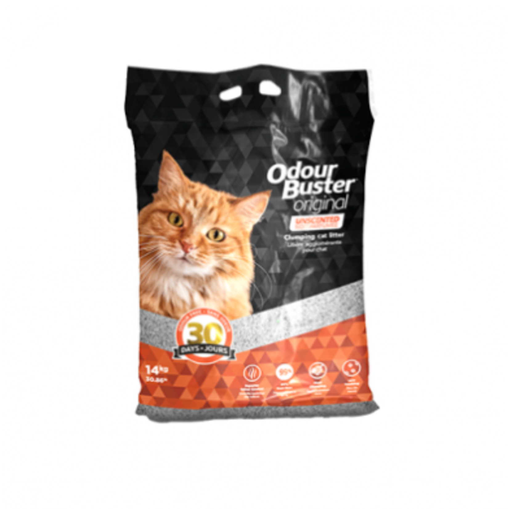 Odour Buster Original - Premium Cat Litter - 14 kg