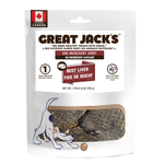 Canadian Jerky Company Great Jack's - Un ingrédient séché - Foie de boeuf - 6 oz