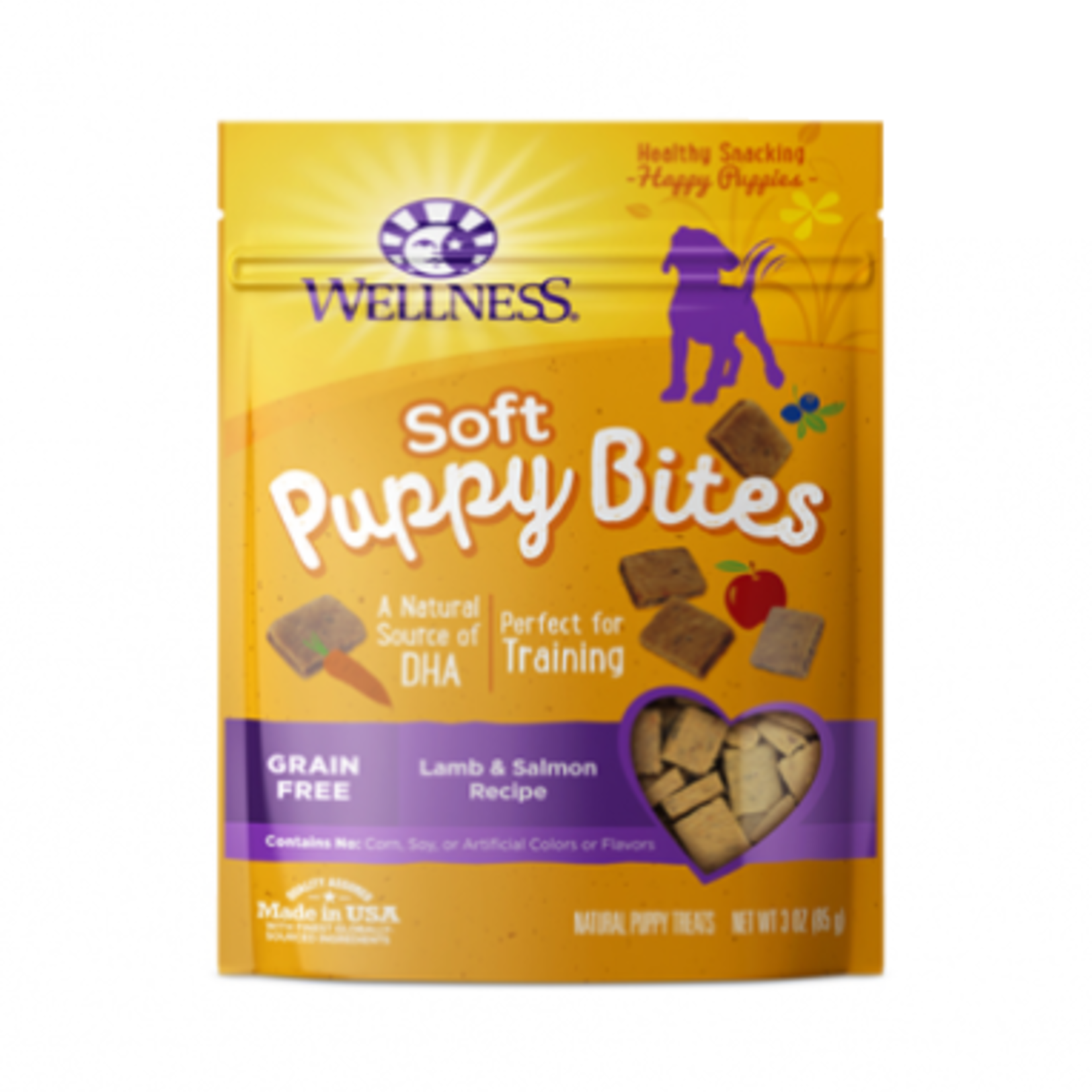 Wellness Puppy Bites - Soft - Lamb & Salmon - 3.5 oz