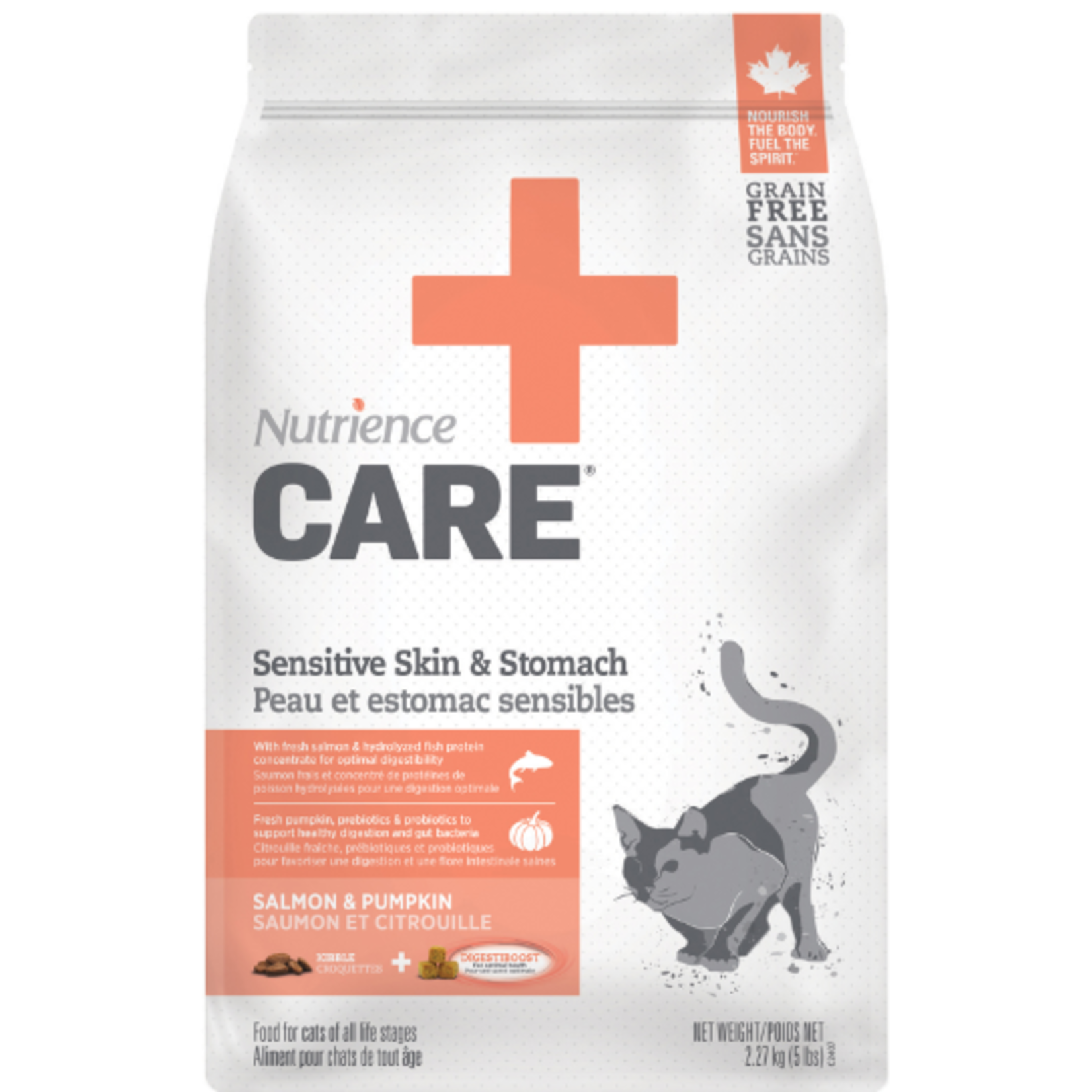 Nutrience Care - Sensitive Skin & Stomach - 5 lbs
