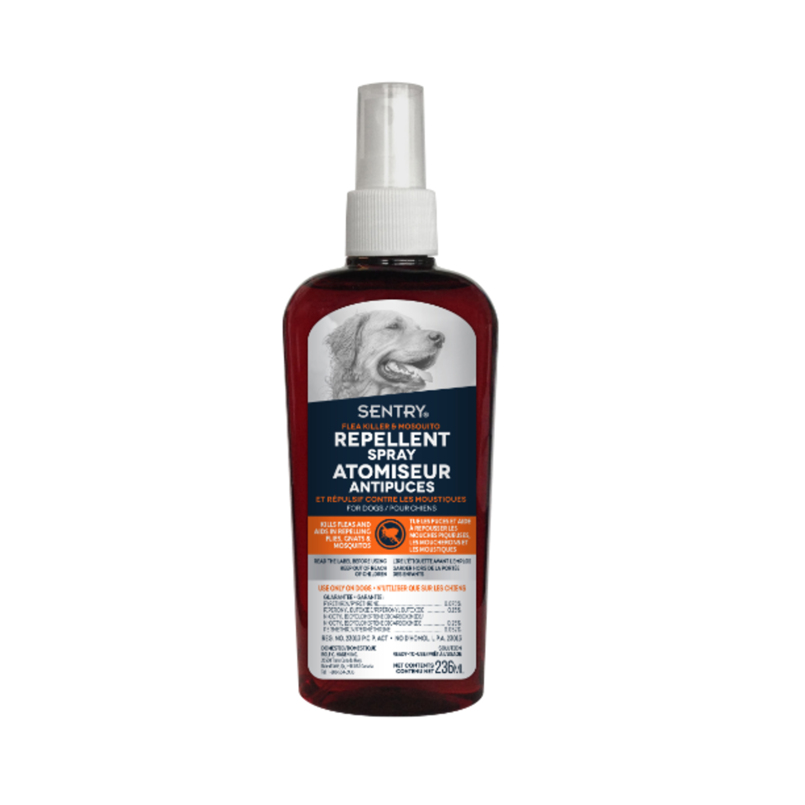 Sentry Flea Killer & Mosquito Repellent  Spray - 236 ml