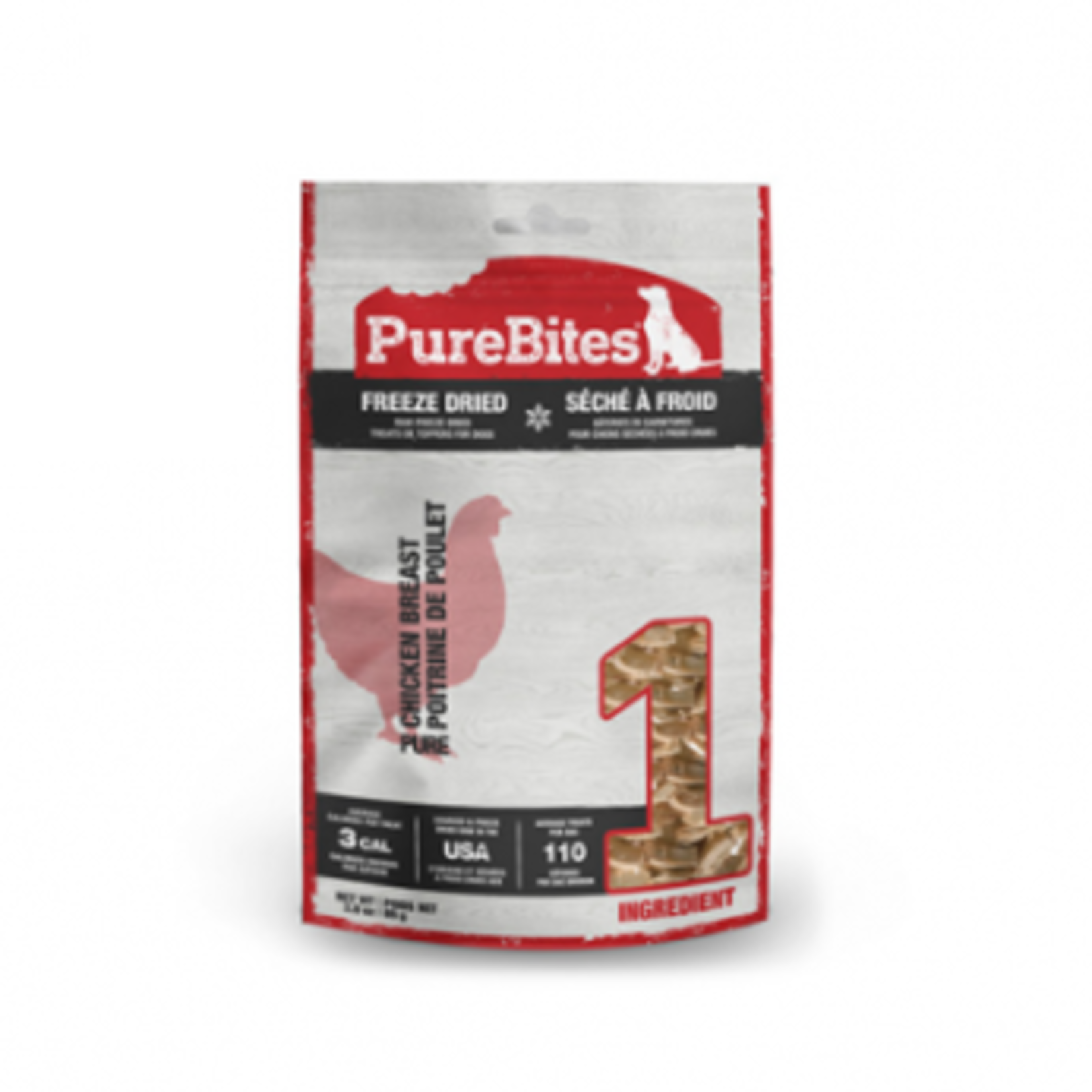 PureBites Chicken Breast - Freeze-dried - 85 g