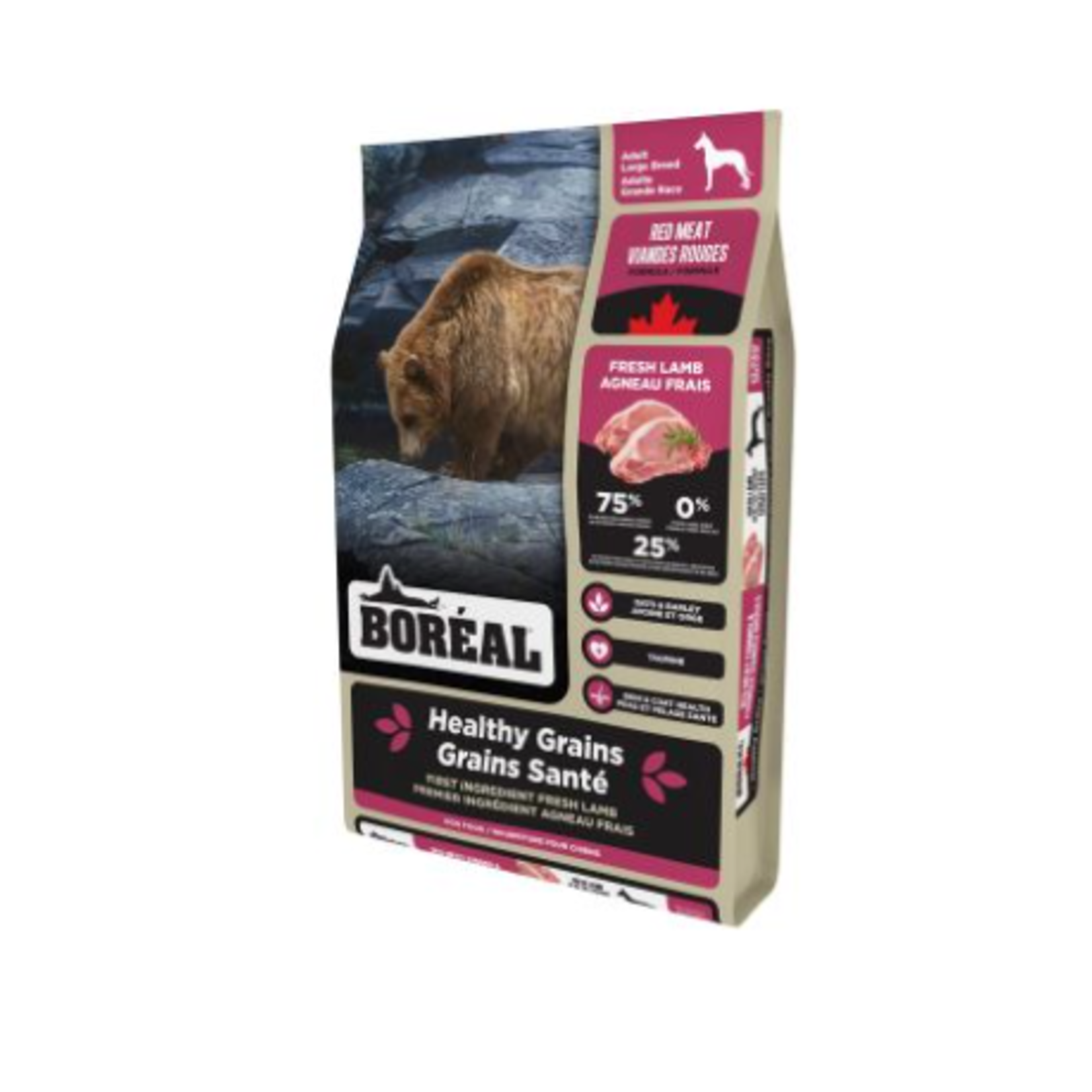Boréal Healthy Grains - Large Breed - Red Meat - 30 lbs