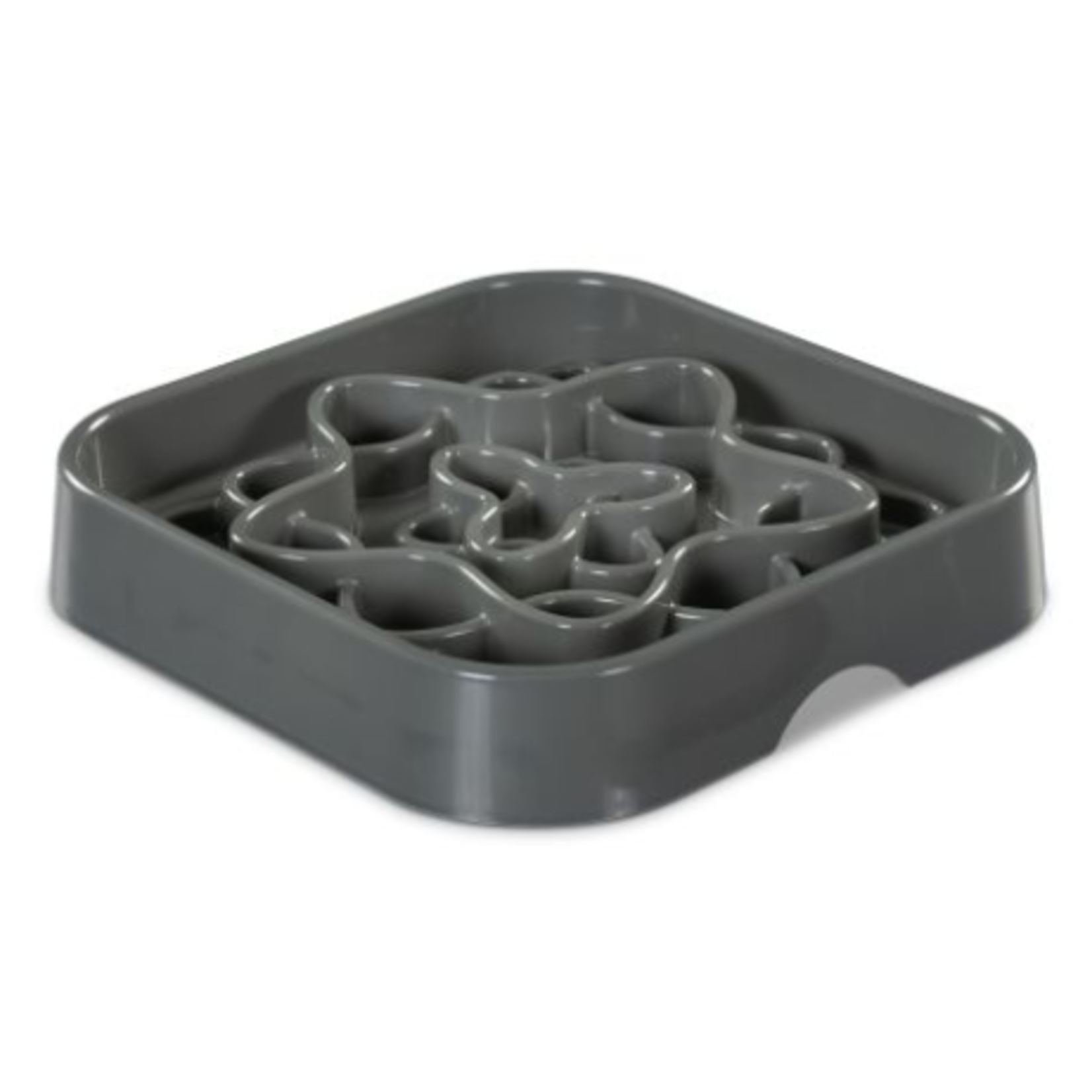 Messy Mutts Square Slow Down Bowl - 2 cups