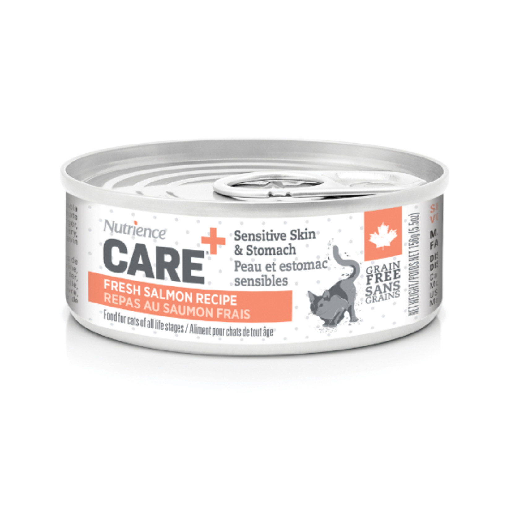 Nutrience Care Sensitive Skin & Stomach - Pâté - Fresh Salmon - 156 g
