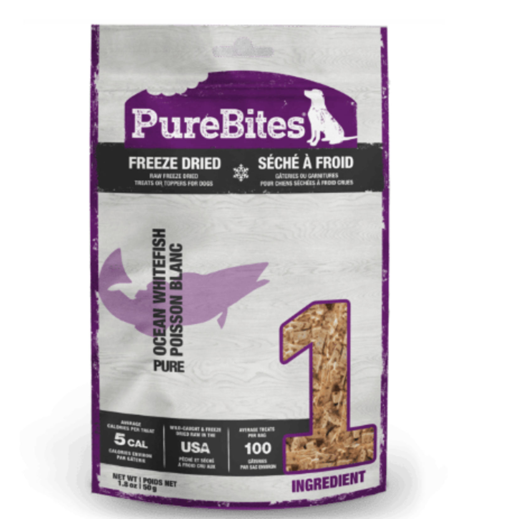 PureBites Ocean - Whitefish - Freeze-Dried - 50 g