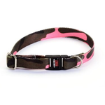 Reflex Collar 1 / 2 in - neck 6x11 in - Break Away -  Camo Pink