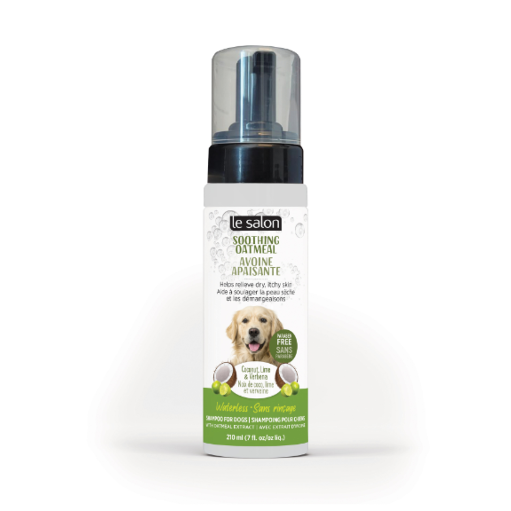 Le Salon Soothing Oatmeal - Waterless Shampoo for Dogs - 210 ml