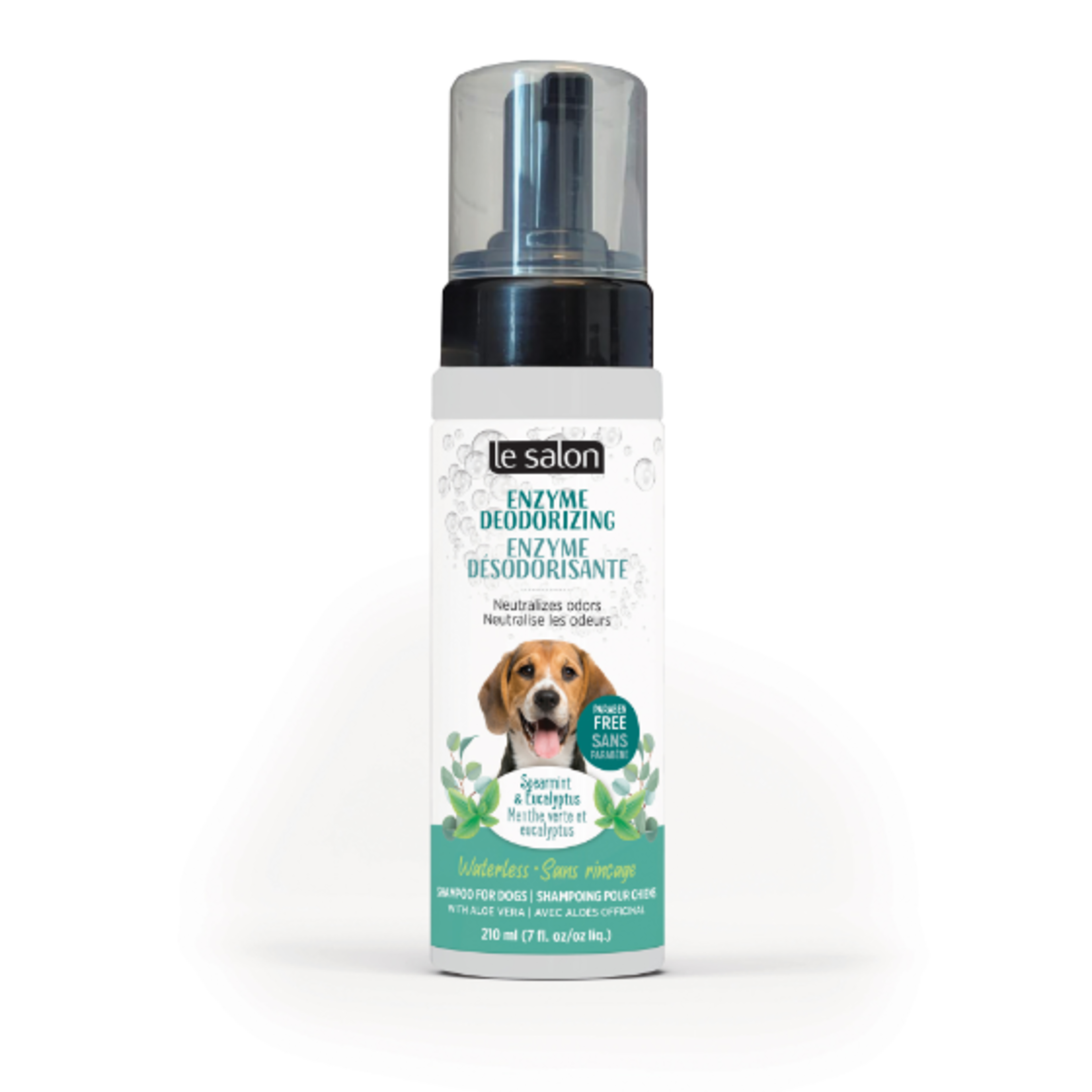 Le Salon Enzyme Deodorizing - Waterless Shampoo for Dogs - 210 ml