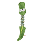bud'z Plush Toy With Rope - Croco Du Bayou - 17in