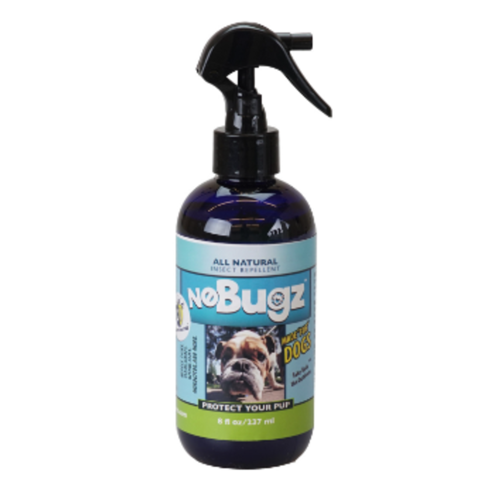 NoBugz Spray - Repels & Ticks & Fleas & Bitting Flies & Mosquitos & more - 237ml