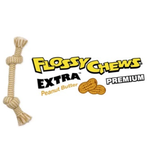 Mammoth Flossy Chews - Premium Extra Peanut - 2 knots - 9in
