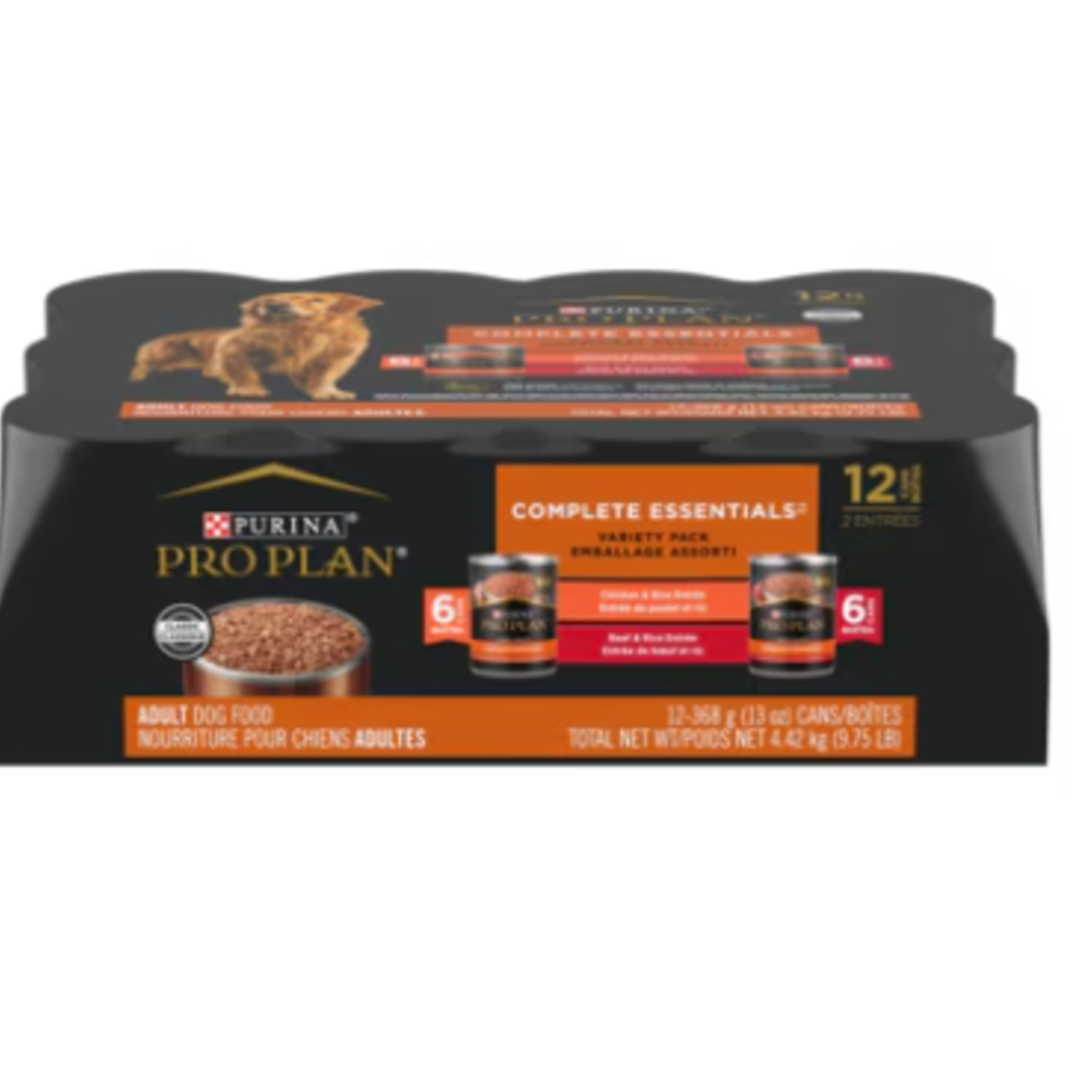 Purina Pro Plan - Essentiels complets pour adultes - Pack Variété Classique - 12 X 85g